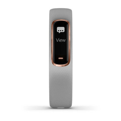 Vívosmart® 4 Gray with Rose Gold Hardware